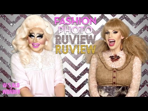 Trixie &amp Katya's Fashion Photo RuView, RuView of Raja &amp Raven