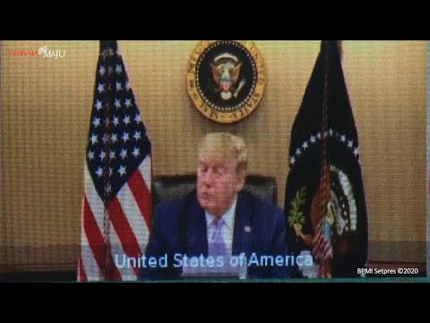 Trump fährt nach Rede bei virtuellem G20-Gipfel zum Golfplatz | AFP