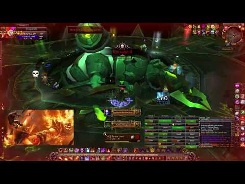 Legends Never Die (Shayande PoV) vs. Mythic Kin'garoth [Fire Mage PoV, 2.06M DPS]