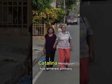 Mom goes to school for the first time at the age of 91! 🥺❤️ #shorts