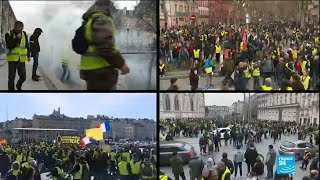 Gilets jaunes : 69 000 manifestants en France, à nouveau des incidents