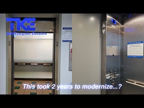 Formerly Glass: Dover (mb. TKE) Hydraulic Elevator | PPMC | Portland, OR.