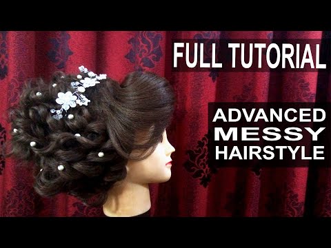 Hairstyles: Advanced Messy Hairstyle (Full Tutorial)