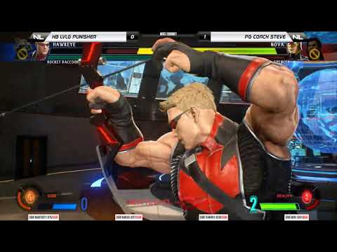 NLBC v.84 - Marvel vs Capcom Infinite - Losers Qtr - Punisher vs Coach Steve [1080p/60fps]