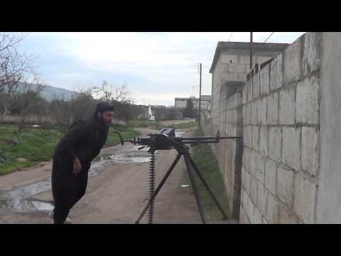 استهداف حاجز القاهرة في ريف حماةبواسطة رشاش دوشكا من قبل لواء نصرة المظلوم