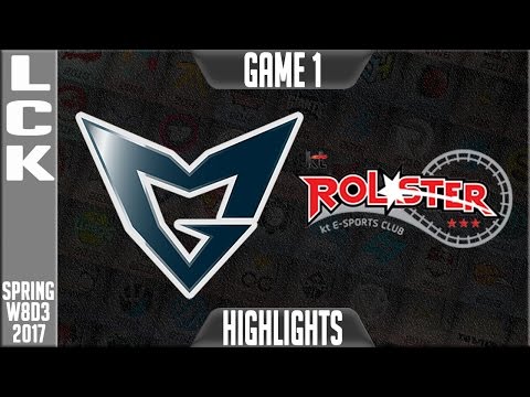 Samsung Galaxy vs KT Rolster Highlights Game 1 - LCK Week 8 Day 3 Spring 2017 SSG vs KT G1