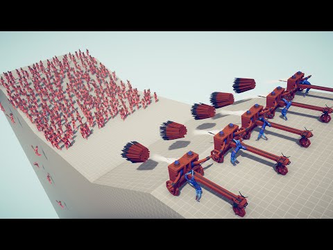 100x CLUBBERS vs 5x EVERY GOD - Totally Accurate Battle Simulator