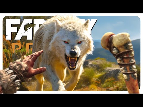 I tried to tame the ALPHA WHITE WOLF | Far Cry Primal [2]