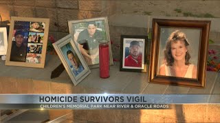 Homicide Survivors vigil brings dozens together
