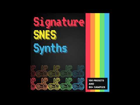 New ChipSynthSFC Presets and Samples. SNES Chiptune, Trap, Future Bass, etc.