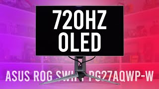 ASUS ROG Swift PG27AQWP-W (90LM0CF2-B01971) - відео 1