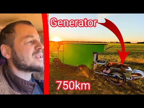 🔥STANDHEIZUNG & ANHÄNGER bauen & DRAUẞEN testen FÜR FAHRRADWOHNMOBIL FRANKENSTEIN 