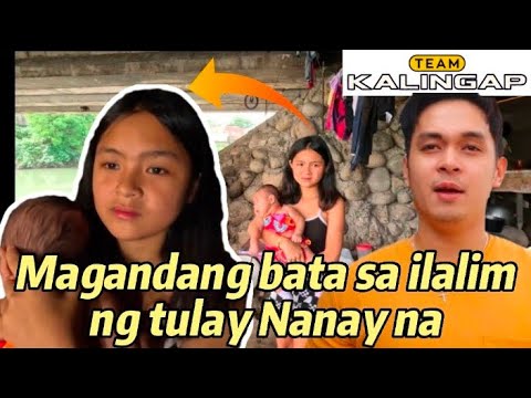 Ang Batang Ina sa ilalim ng tulay - Katorse Mag-isang binubuhay ang 2 month old na anak #kalingaprab