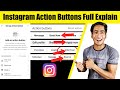 Instagram Action Buttons Full Explain | How To Add Food Order Button On Instagram | Action Buttons