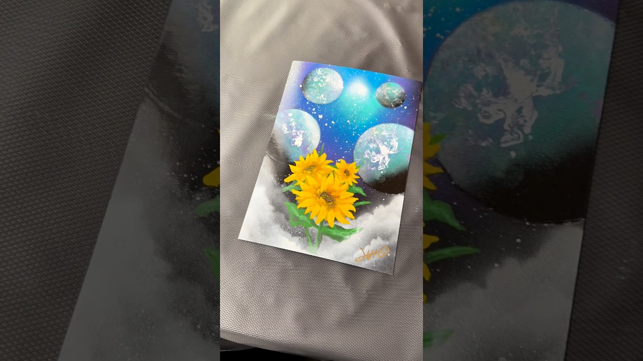 販売もしていますのでよろしくお願いします #スプレーアート