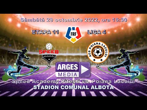 ACS Speed Academy Piteşti vs. ACS Poiana Lacului