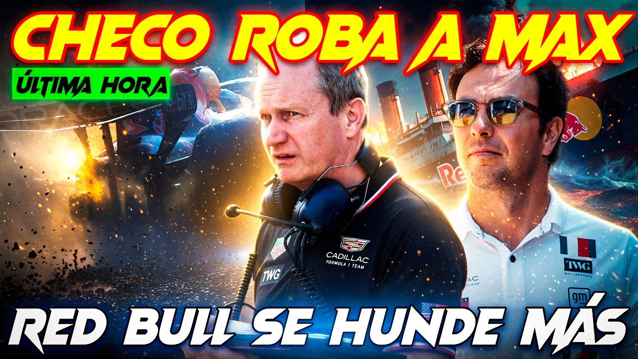 GOLPE MAESTRO DE CADILLAC F1 Y SU LIDER CHECO, QUE ROBAN A RED BULL A SU GURÚ DE LA INGENIERÍA
