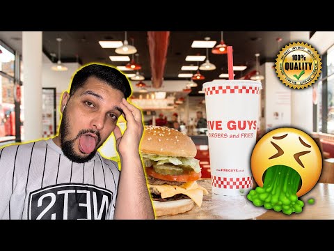 Wie schmeckt der Burger bei Five Guys? 🤯🔥 Berlin Alexanderplatz