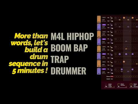 M4L HipHop Drummer in Action !