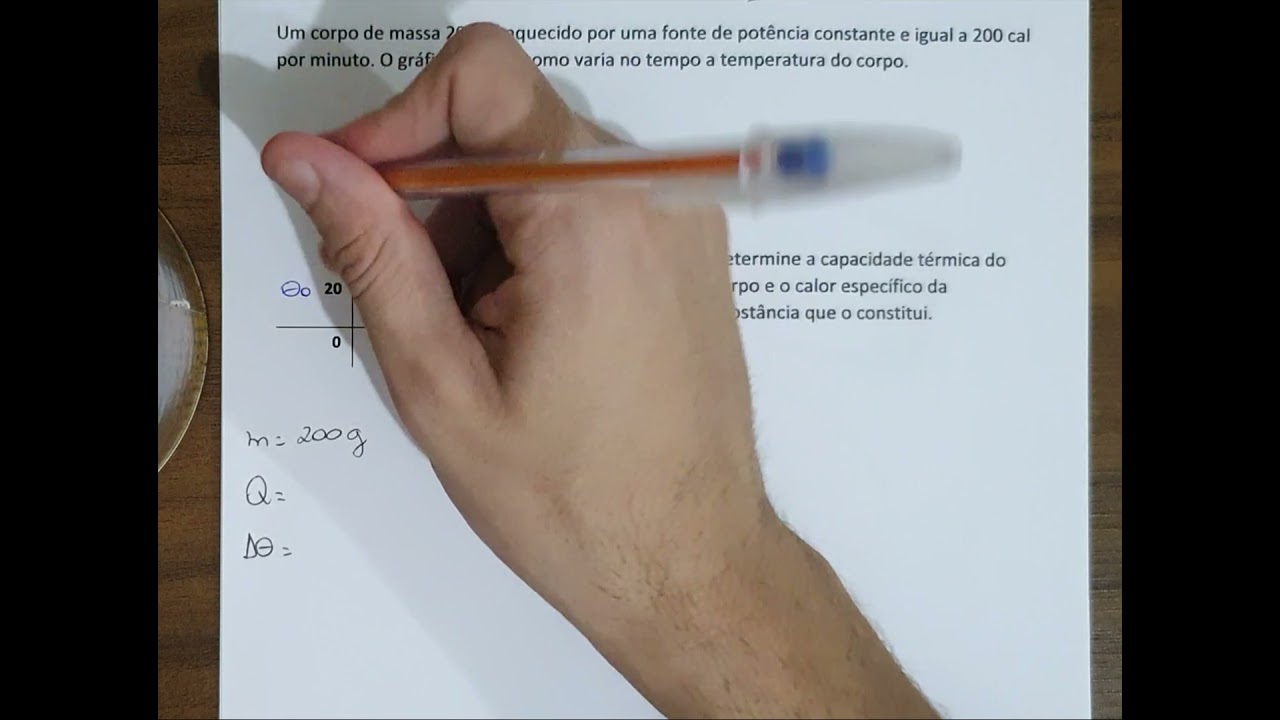 Exercícios sobre Capacidade Térmica