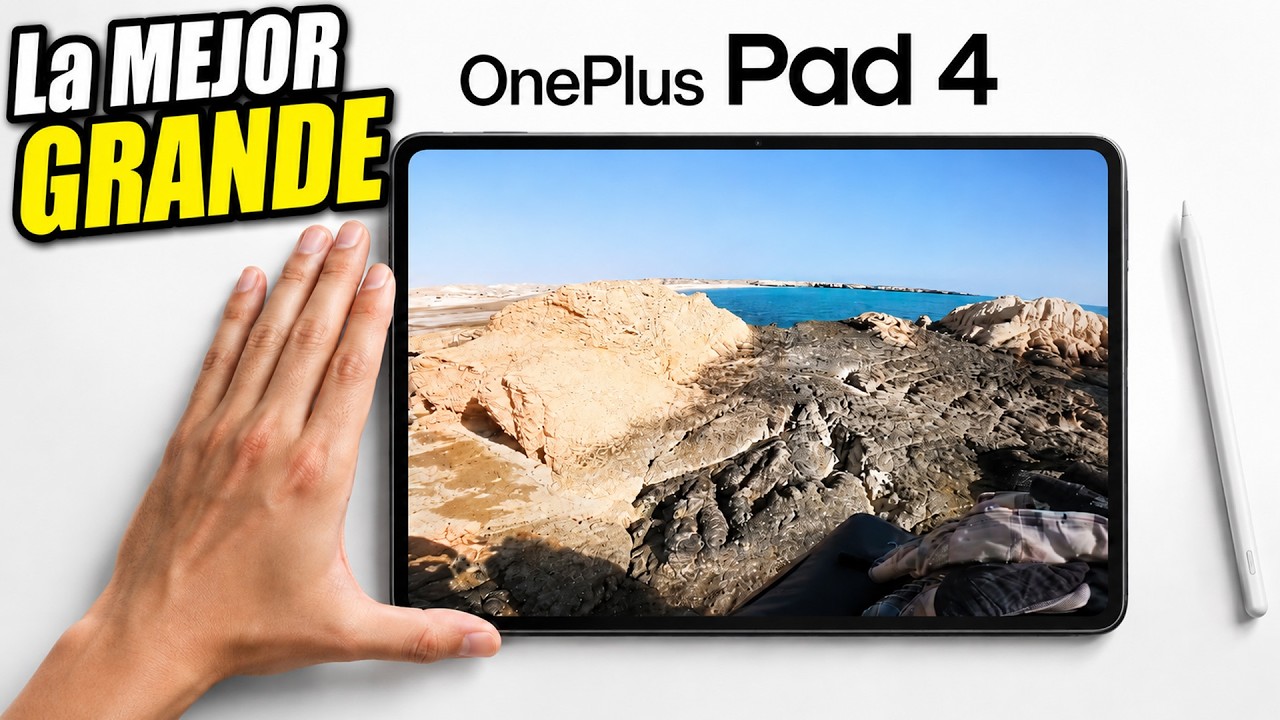 La MEJOR TABLET GRANDE con Android que EXISTE | OnePlus Pad 4