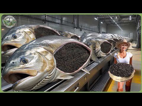 How Sturgeon Caviar Is Mass Processed – Inside Most Luxurious Caviar Farming Industry