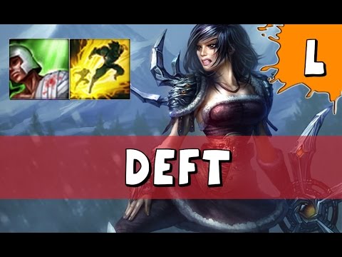 EDG Deft as Sivir vs Corki ADC - S6 Challenger SoloQ - League of Legends