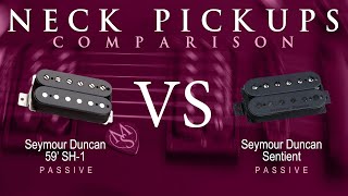 Video thumbnail for Seymour Duncan 59' SH-1 vs SENTIENT - Passive Neck Pickup Guitar Tone Comparison Demo by Mike Stamper