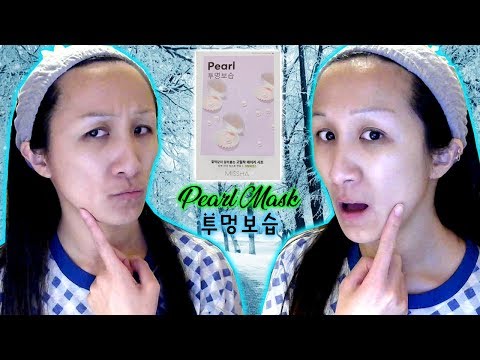 Máscara de pérola "Missha" ღRevisão da primeira impressãoღ