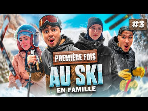 NOTRE PREMIÈRE FOIS AU SKI AVEC NOS SOEURS ! (les pires chutes mdrrr) #3