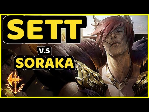 PAPRYZE (SETT) vs SORAKA - TOP CHALLENGER GAMEPLAY - OC