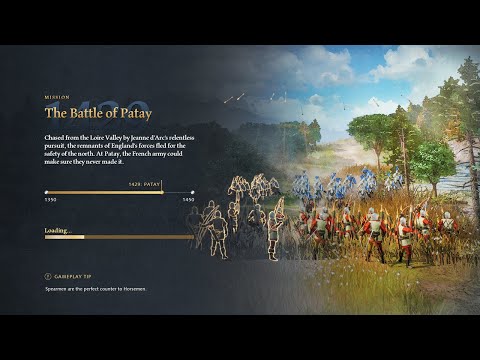 The Battle of Patay 1429 Year Battle - Age of empires - Age of Empires 4