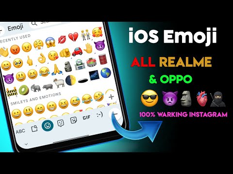 Get iPhone's iOS 18.4 Emoji on Realme and oppo Device || How To Install iOS Emoji On android 2025