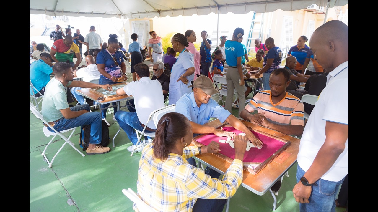 Disability inclusive domino competition