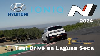 Hyundai IONIQ5 N 2024, especificaciones técnicas y 1ra. prueba en Laguna Seca