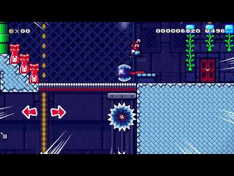 Super Mario Maker - Castle Mid-Air #Team-Maker