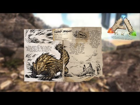 Tudo sobre o THORNY DRAGON!!! [ARK: Scorched Earth]