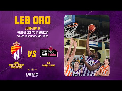 RESUMEN | J8 LEB Oro: UEMC Real Valladolid Baloncesto 80 - 74 ICG Força Lleida.