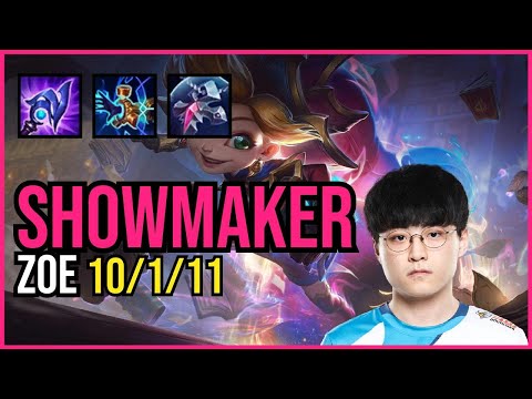 SHOWMAKER - ZOE vs. SETT Mid | KR CHALLENGER | PATCH 11.1