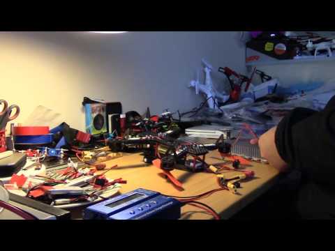 MongoTV_724  - Part 1 - Mongo Drones - LED  Spotlight 12V 120 Watt On Eachine EC250 Drone