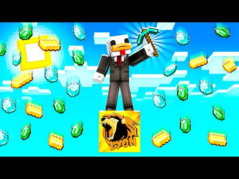 SOPRAVVIVO SOPRA UN SOLO BLOCCO DI LYON - MINECRAFT ITA