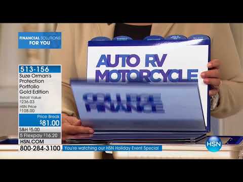 HSN | Suze Orman Financial Solutions for You 12.25.2017 - 01 PM