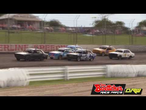 Junior Sedans - Heat 31 - Australian Title - Borderline Speedway - 07.01.17