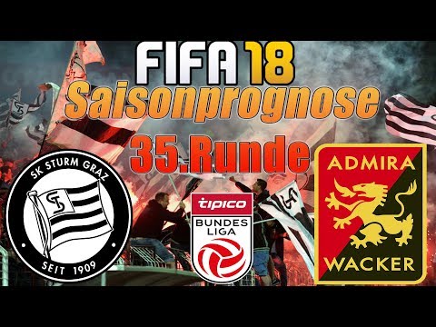 STURM GRAZ vs  Admira Wacker Mödling - Saisonprognose 35.Runde 19.05.2018
