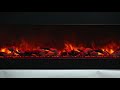 Amantii 40 Inch Tru-View XL Built-In Smart Electric Fireplace