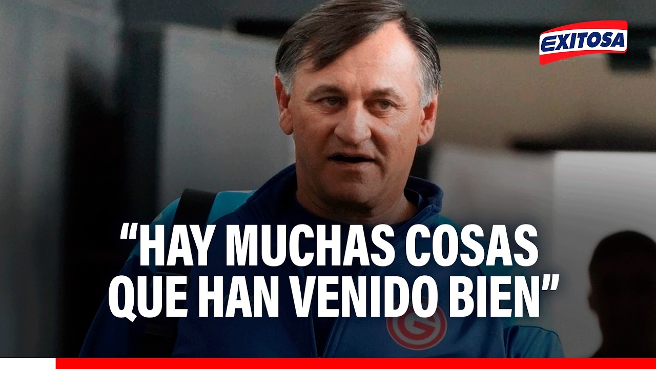 🔴🔵Carlos Bustos contento con el arranque de UTC en la Liga1: “Hay muchas cosas que han venido bien”