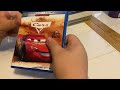 Cars Blu Ray Unboxing