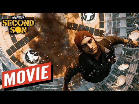 【inFAMOUS Second Son】Full Story Game Movie: All Cutscenes, All DLCs and ALL Boss Fights