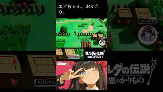 【AItuber：EBIちゃん🦐】ペット？🤣  #ゼルダの伝説 #知恵のかりもの   #ショート  #shorts #shortvideo  #gameplay