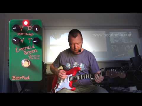 Bearfoot FX Emerald Green Distortion Machine image 5